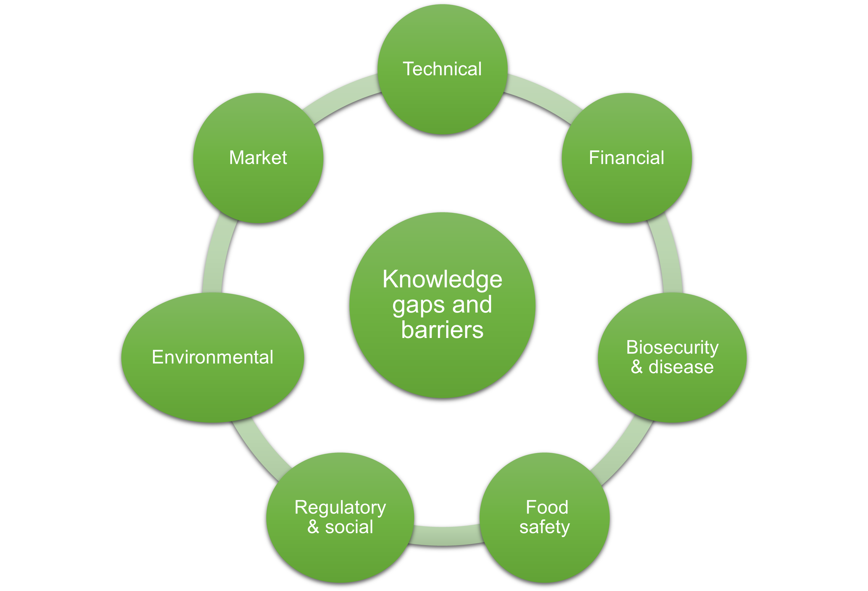 diagram of types of knowledge gaps