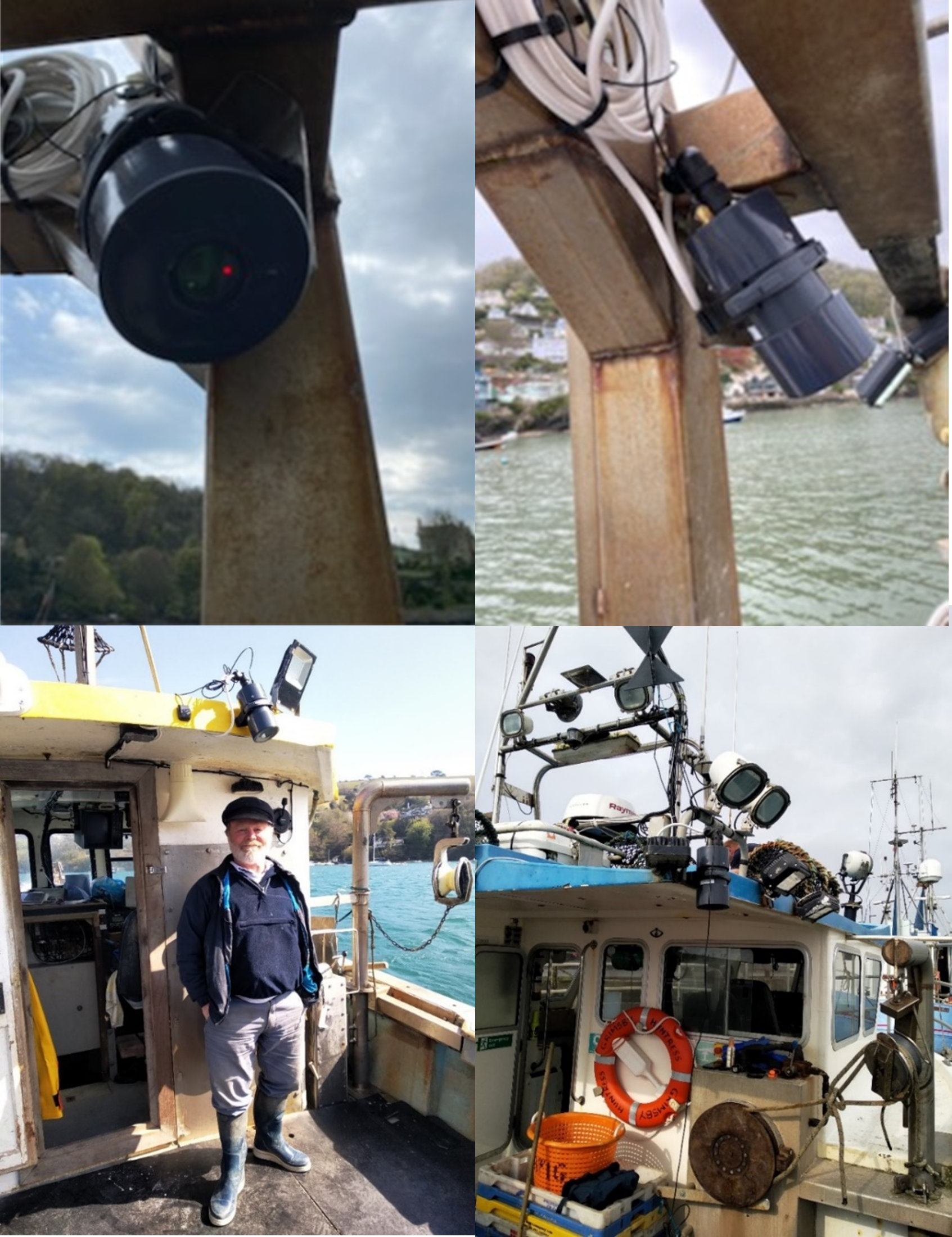 CatchCam units installed on participating inshore potting fishing vessels