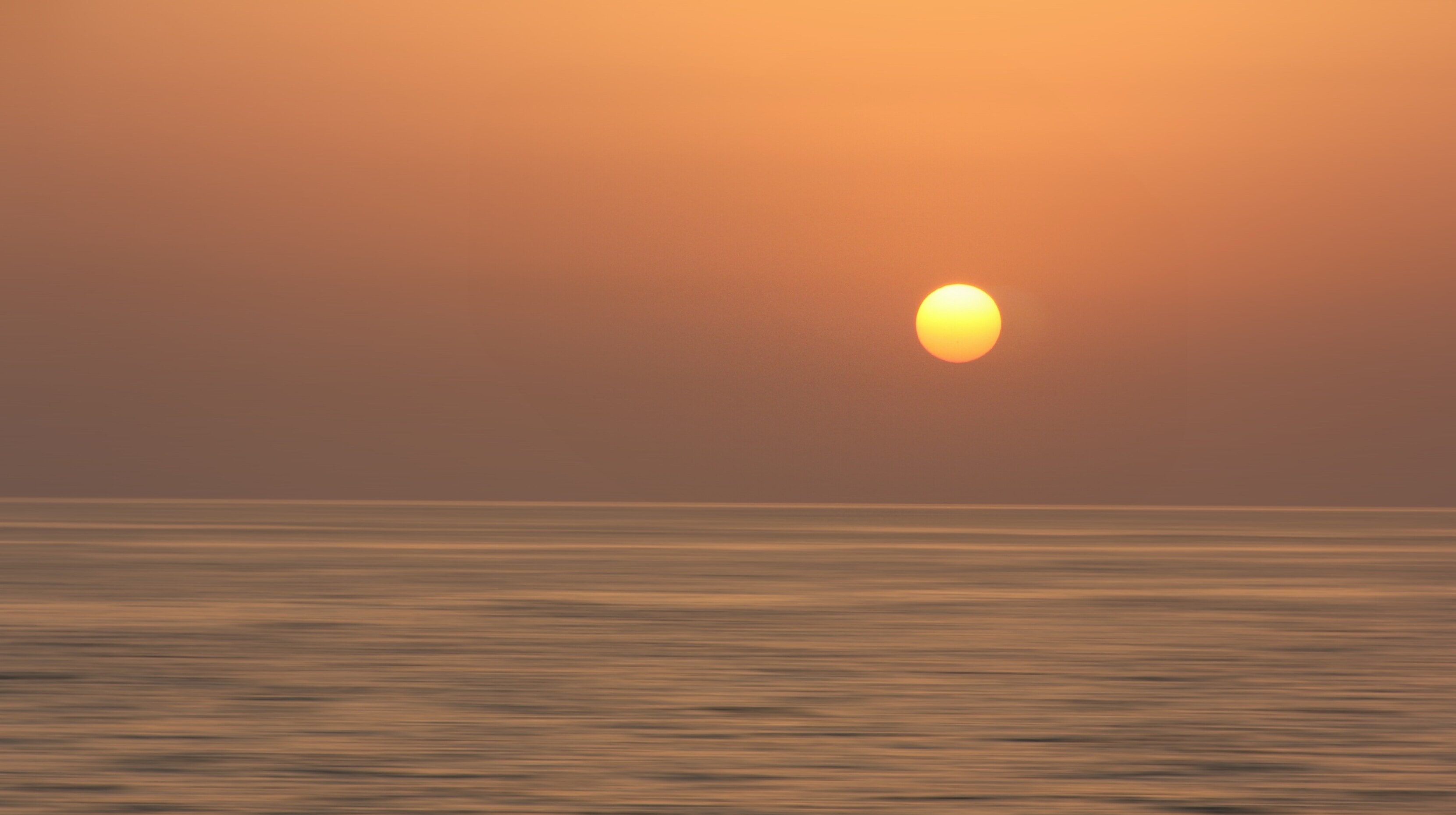 Sunset in the Persian Gulf